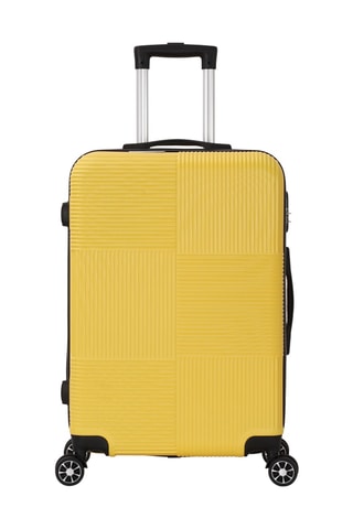 Weekendtrolley (M) Capri - Geel - 65 cm