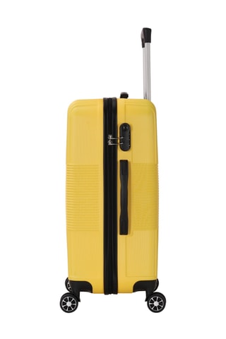 Weekendtrolley (M) Capri - Geel - 65 cm