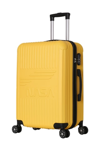 Weekendtrolley (M) Enter - Geel - 65 cm