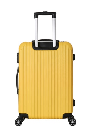 Weekendtrolley (M) Enter - Geel - 65 cm