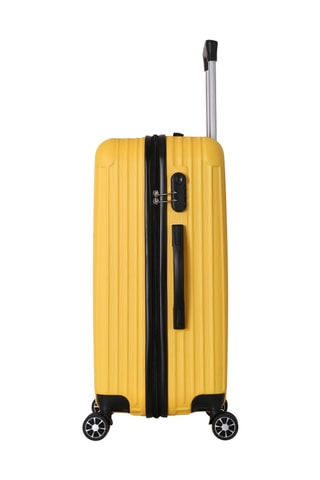 Weekendtrolley (M) Enter - Geel - 65 cm