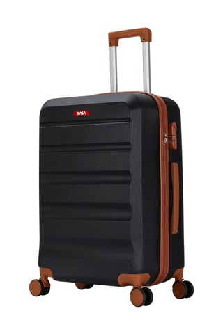 Weekendtrolley en Grote Trolley (M/L) Nasa Falcon - Zwart - 65/75 cm