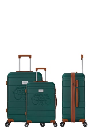 Set van 3 Trolleys (S/M/L) Capucine - Groen - 55/65/75 cm