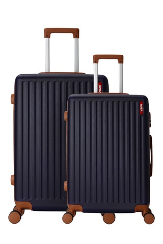 Handbagagetrolley en Grote Trolley (S/L) Nasa Glenn - Marineblauw - 55/75 cm