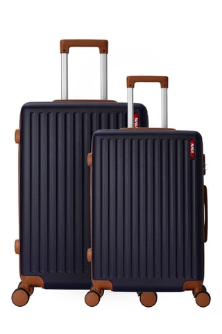 Weekendtrolley en Grote Trolley (M/L) Nasa Glenn - Marineblauw - 65/75 cm