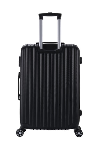 Handbagagetrolley en Weekendtrolley (S/M) Nasa Saturn - Zwart - 55/65 cm