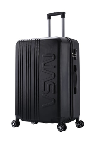 Handbagagetrolley en Grote Trolley Nasa Saturn (S/L) - Zwart - 55/75 cm