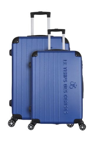 Weekendtrolley en Grote Trolley (M/L) Bari - Blauw - 65/75 cm