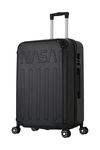 Weekendtrolley en Grote Trolley (M/L) Nasa Voyager - Zwart - 65/75 cm