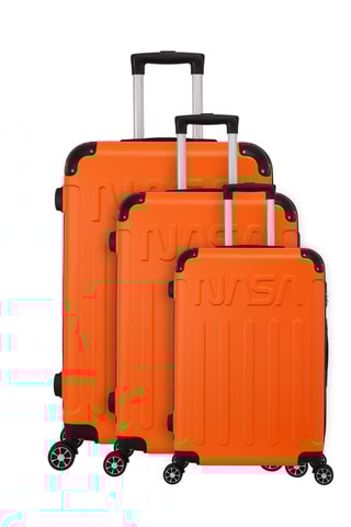 Set van 3 Trolleys (S/M/L) Voyager - Oranje - 55/65/75 cm