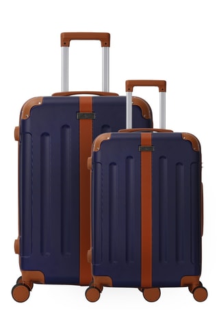 Weekendtrolley en Grote Trolley (M/L) Tuileries - Marineblauw - 65/75 cm