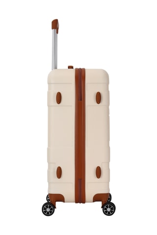 Handbagagetrolley en Weekendtrolley (S/M) Capucine - Crèmekleurig - 55/65 cm