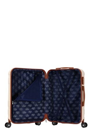 Handbagagetrolley en Grote Trolley Capucine (S/L) - Crèmekleurig - 55/75 cm