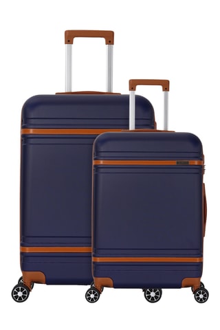 Handbagagetrolley en Weekendtrolley (S/M) Cassis - Marineblauw - 55/65 cm