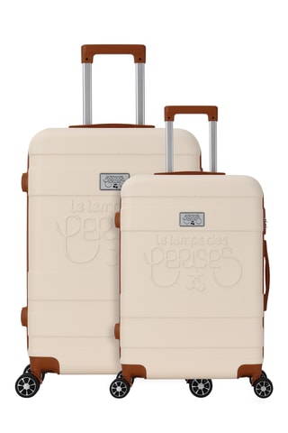 Handbagagetrolley en Grote Trolley Cassis (S/L) - Marineblauw - 55/75 cm