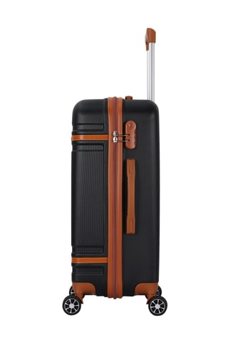 Handbagagetrolley en Grote Trolley (S/L) Cassis - Zwart - 55/75 cm