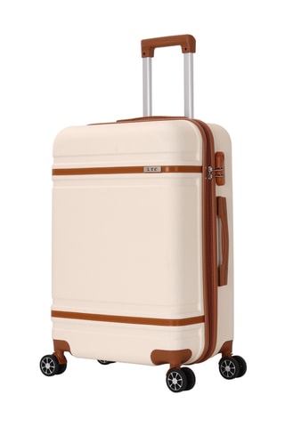 Handbagagetrolley en Weekendtrolley (S/M) Cassis - Crèmekleurig - 55/65 cm
