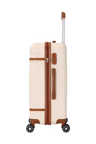 Weekendtrolley (M) Cassis - Crèmekleurig - 65 cm