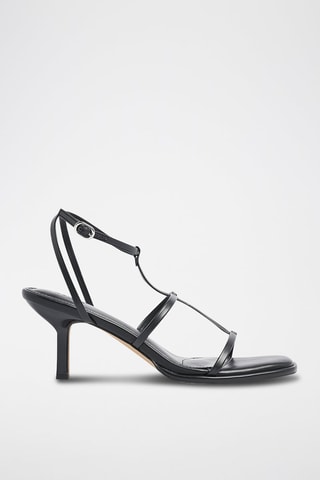 Sandali con tacco - Nero