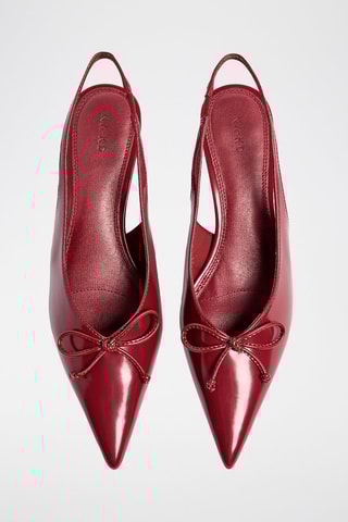 Décolleté in vernice - Rosso