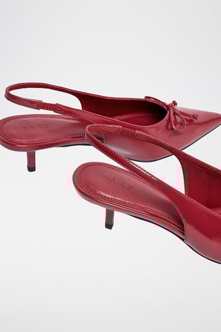 Décolleté in vernice - Rosso