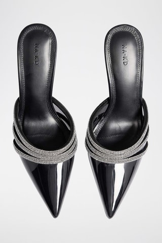 Sandali con tacco - Nero