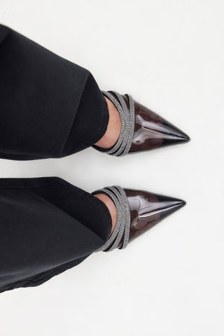 Sandali con tacco - Nero