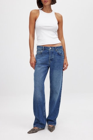 Jeans straight - Blu