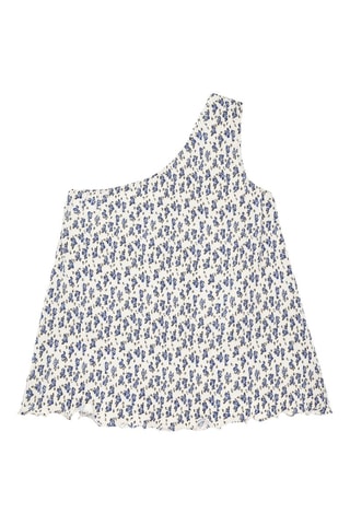 Top asimmetrico - Bianco