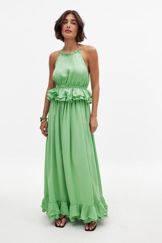 Abito lungo - Verde
