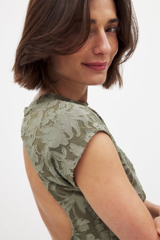 Abito a tubino - Kaki