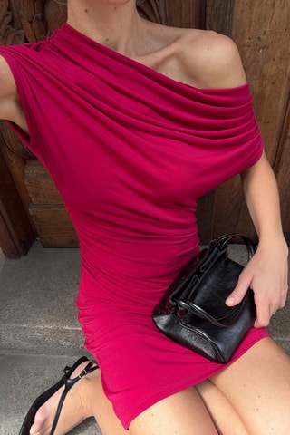 Abito a tubino - Fucsia