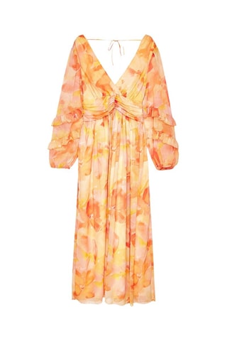 Abito lungo - Arancione