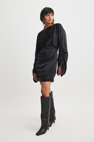 Vestido de tubo - Negro