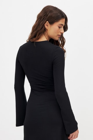 Abito taglio dritto - Nero