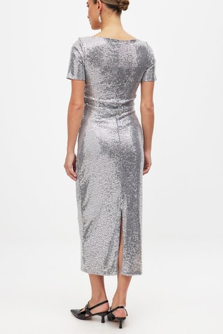 Abito taglio dritto - Argentato