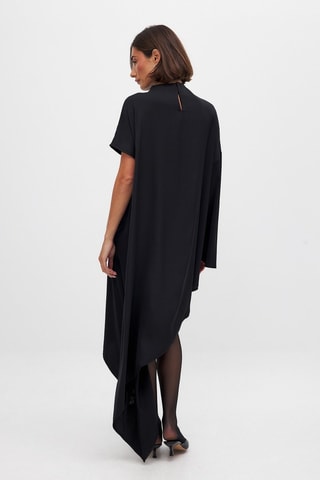 Abito a trapezio - Nero