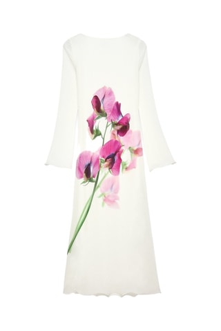 Abito plissé - Bianco