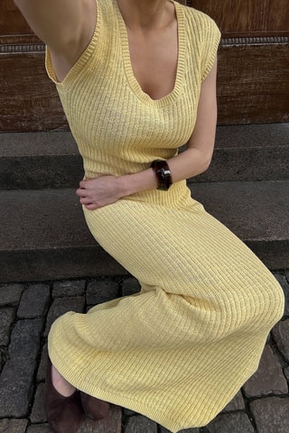 Abito lungo - Giallo