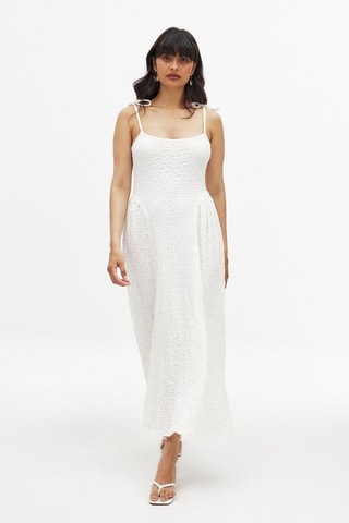 Abito midi - Bianco