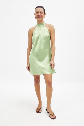 Abito a trapezio - Verde chiaro