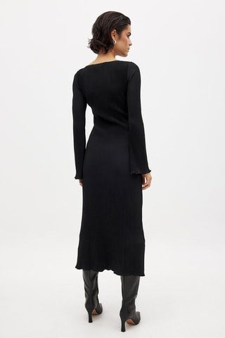 Abito midi - Nero