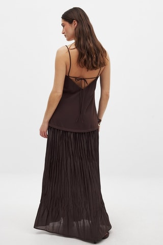 Abito lungo - Marrone