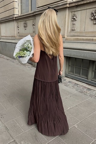 Abito lungo - Marrone