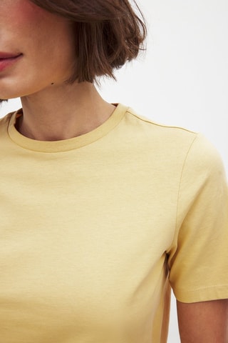 Camiseta regular fit - Amarillo pastel