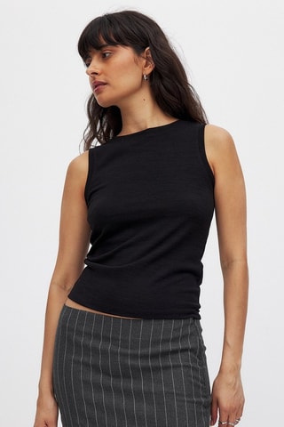 Gonna taglio dritto - Grigio scuro