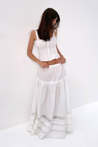 Gonna lunga - Bianco