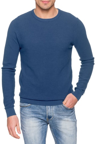 Pull regular Karthala - Bleu