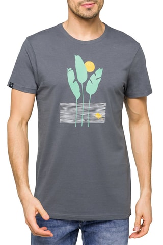 T-shirt regular Lagoon - Gris