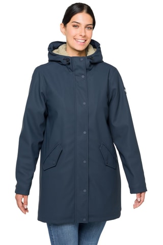 Parka à capuche Karen - Bleu